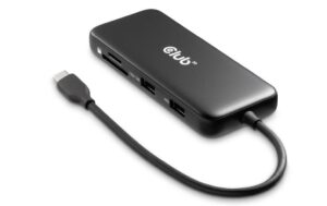 Club 3D, Hub Type-C 8 in 1 HDMI, USB-A, PD Type-C 100W