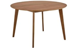 AC Design Esstisch Roxby Wallnuss Furnier, Gummibaumholz, Ø120x76 cm kaufen Schweiz | Mediatech.ch