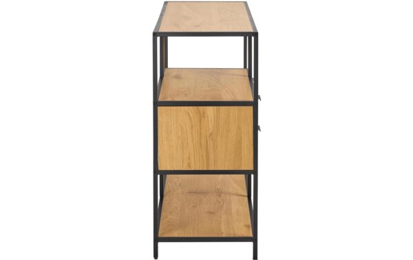 1902549_2 - Mediatech AC Design Regal Seaford Wildeiche Metall/Melamin, (WxDxH): 114x35x78 cm