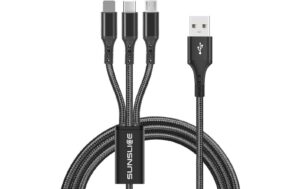SunSlicer Trident Cable 100cm Ein Kabel, drei Stecker kaufen Schweiz | Mediatech.ch