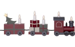 Star Trading Indoor CHRISTMAS TRAIN IP20, Warmweiss,Multicolor