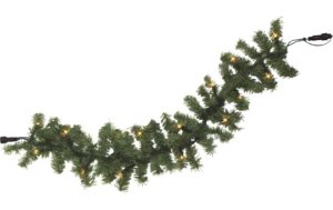 Star Trading System LED Extra Girlande 600x28cm, Schwarz, Warmweiss