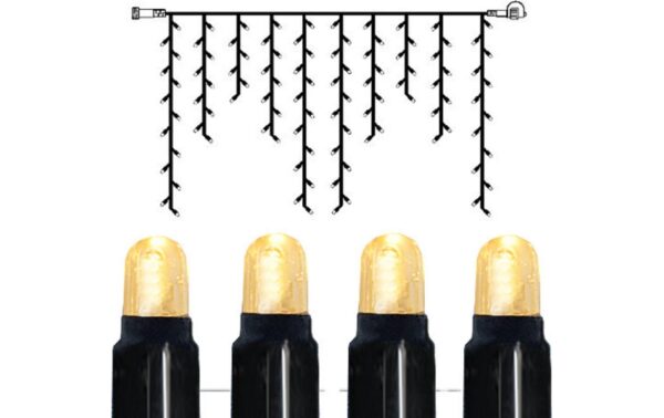 1904368 - Mediatech Star Trading System LED Extra Icicle 200x100cm, Schwarz, Warmweiss kaufen Schweiz | Mediatech.ch