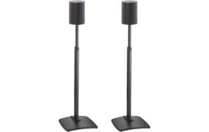 Sanus Ständer für Sonos Era 100, Schwarz, Paar, verstellbar