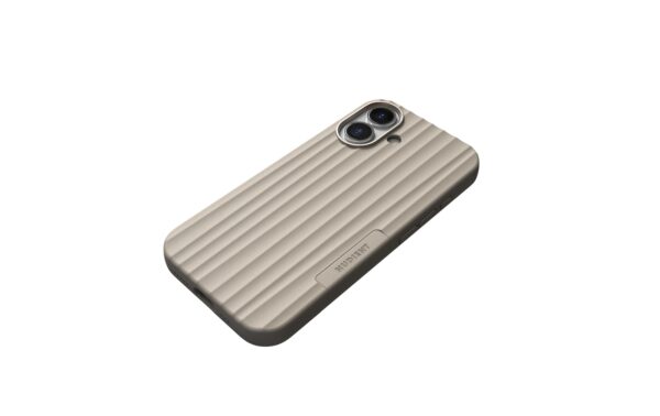 Nudient Bold MagSafe Linen Beige iPhone 17