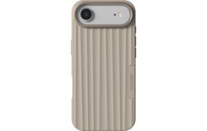 NUDIENT Bold MagSafe Linen Beige iPhone Air