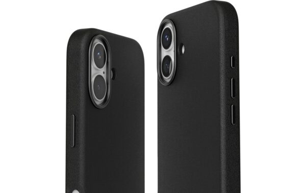 1905191_2 - Mediatech Vonmählen Like Leather Case Black iPhone 17