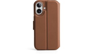 VONMÄHLEN Vegan Leather Folio Brown iPhone 17