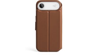 VONMÄHLEN Vegan Leather Folio Brown iPhone Air