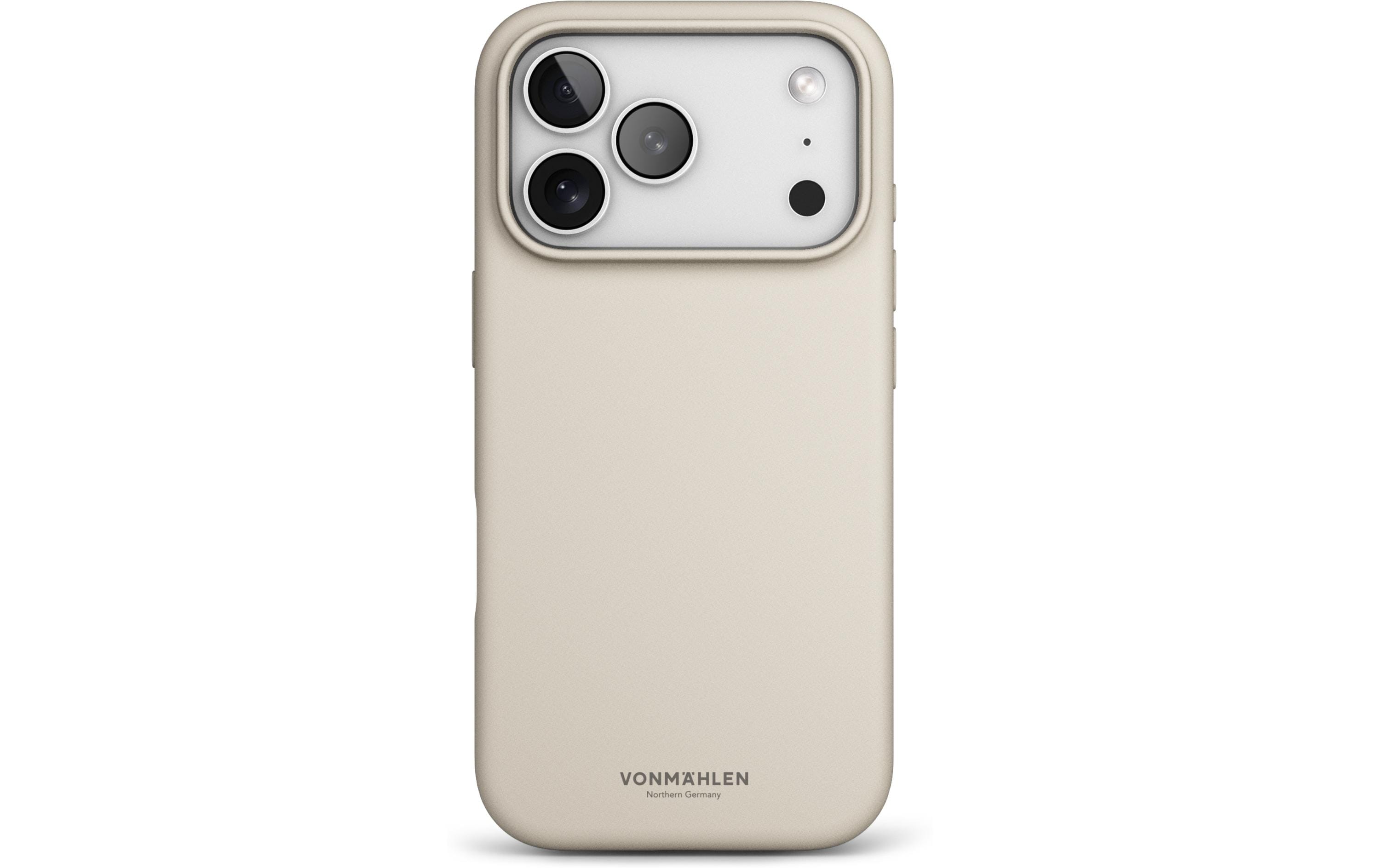 Vonmählen Soft Silicone Case Cream iPhone 17 Pro Max