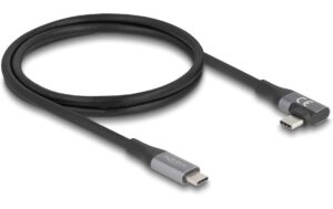 Delock USB4 40 Gbps, PD3.1, 240W, 1m gewinkelt, max DP2.0, max 8K 60Hz kaufen Schweiz | Mediatech.ch