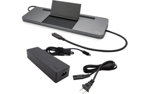 i-tec USB-C Metal Ergonomic 4K Dock PW 85W + i-tec Universal Charger 100W