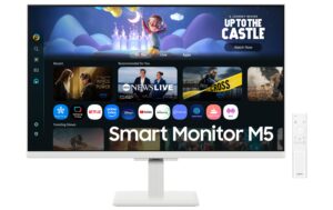 Samsung LS27FM501EUXEN, 27, white 1920 x 1080, SMART, WiFi/BT, Speaker