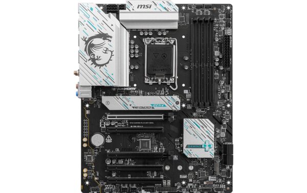 MSI B760 GAMING PLUS WIFI D4, LGA1700, ATX Intel B760, 4x DDR4, PCIe 4.0, HDMI, DP