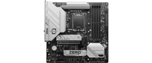 MSI B760M PROJECT ZERO, LGA1700, mATX Intel B760, 4x DDR5, PCIe 5.0, HDMI, DP kaufen Schweiz | Mediatech.ch