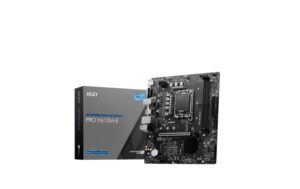 1906263 - Mediatech MSI PRO H610M-E, LGA1700, mATX Intel H610, 2x DDR5, PCIe 4.0, HDMI, VGA kaufen Schweiz | Mediatech.ch