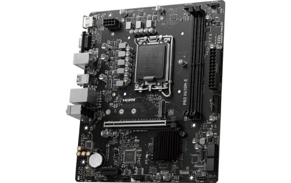 1906263_2 - Mediatech MSI PRO H610M-E, LGA1700, mATX Intel H610, 2x DDR5, PCIe 4.0, HDMI, VGA