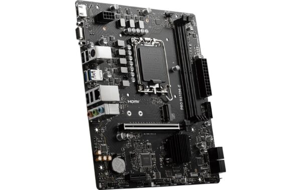 1906263_3 - Mediatech MSI PRO H610M-E, LGA1700, mATX Intel H610, 2x DDR5, PCIe 4.0, HDMI, VGA