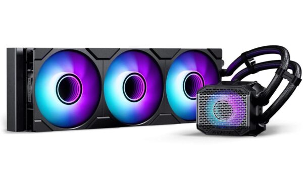 1906314 - Mediatech WasserkühlerPhanteks Glacier One 360 AMD und Intel, Schwarz, DRGB kaufen Schweiz | Mediatech.ch