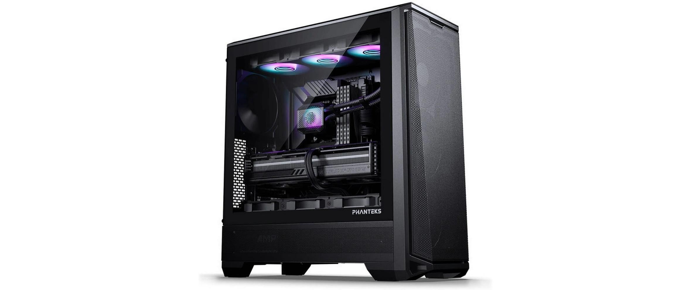 1906314_3 - Mediatech WasserkühlerPhanteks Glacier One 360 AMD und Intel, Schwarz, DRGB