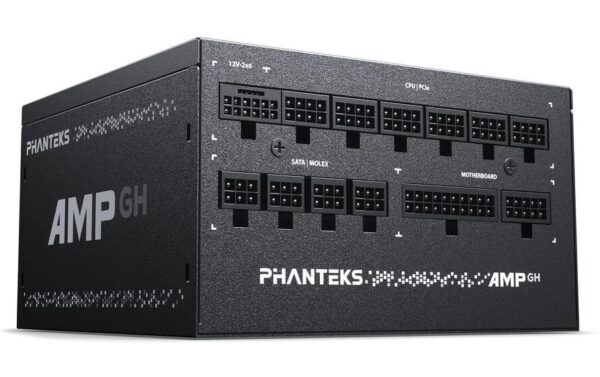 1906497_3 - Mediatech Netzteil Phanteks AMP GH 1200W 80+ Plat, PCIe 5.1, ATX 3.1, Schwarz