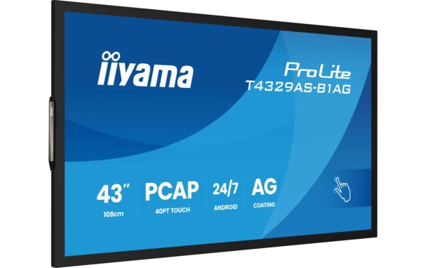 1906745_5 - Mediatech Iiyama T4329AS-B1AG 43, Touch, VA, UHD, 500cd, Android