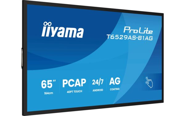 1906747_5 - Mediatech Iiyama T6529AS-B1AG 65, Touch, VA, UHD, 500cd, Android