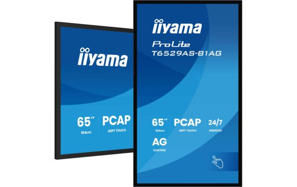 1906747_6 - Mediatech Iiyama T6529AS-B1AG 65, Touch, VA, UHD, 500cd, Android
