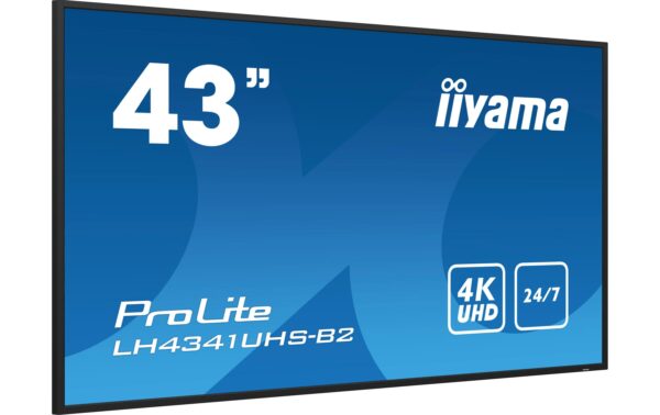 Iiyama LH4341UHS-B2 43, IPS, UHD, 500cd