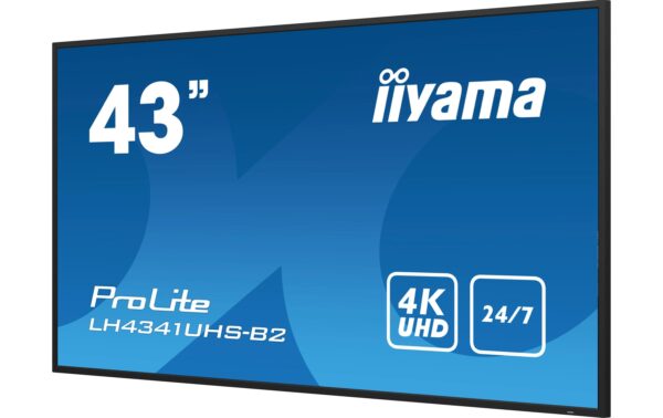 Iiyama LH4341UHS-B2 43, IPS, UHD, 500cd