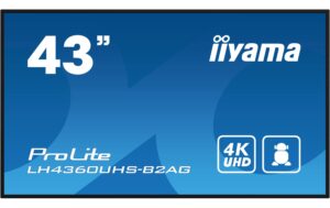 1906751 - Mediatech Iiyama LH4360UHS-B2AG 43, VA, UHD, 500cd, Slim, Android kaufen Schweiz | Mediatech.ch