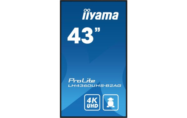 1906751_1 - Mediatech Iiyama LH4360UHS-B2AG 43, VA, UHD, 500cd, Slim, Android