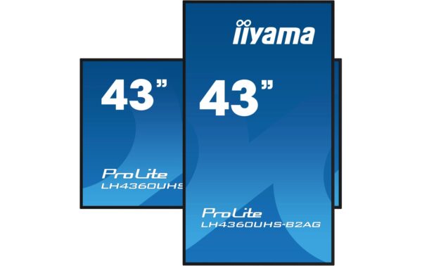 1906751_3 - Mediatech Iiyama LH4360UHS-B2AG 43, VA, UHD, 500cd, Slim, Android