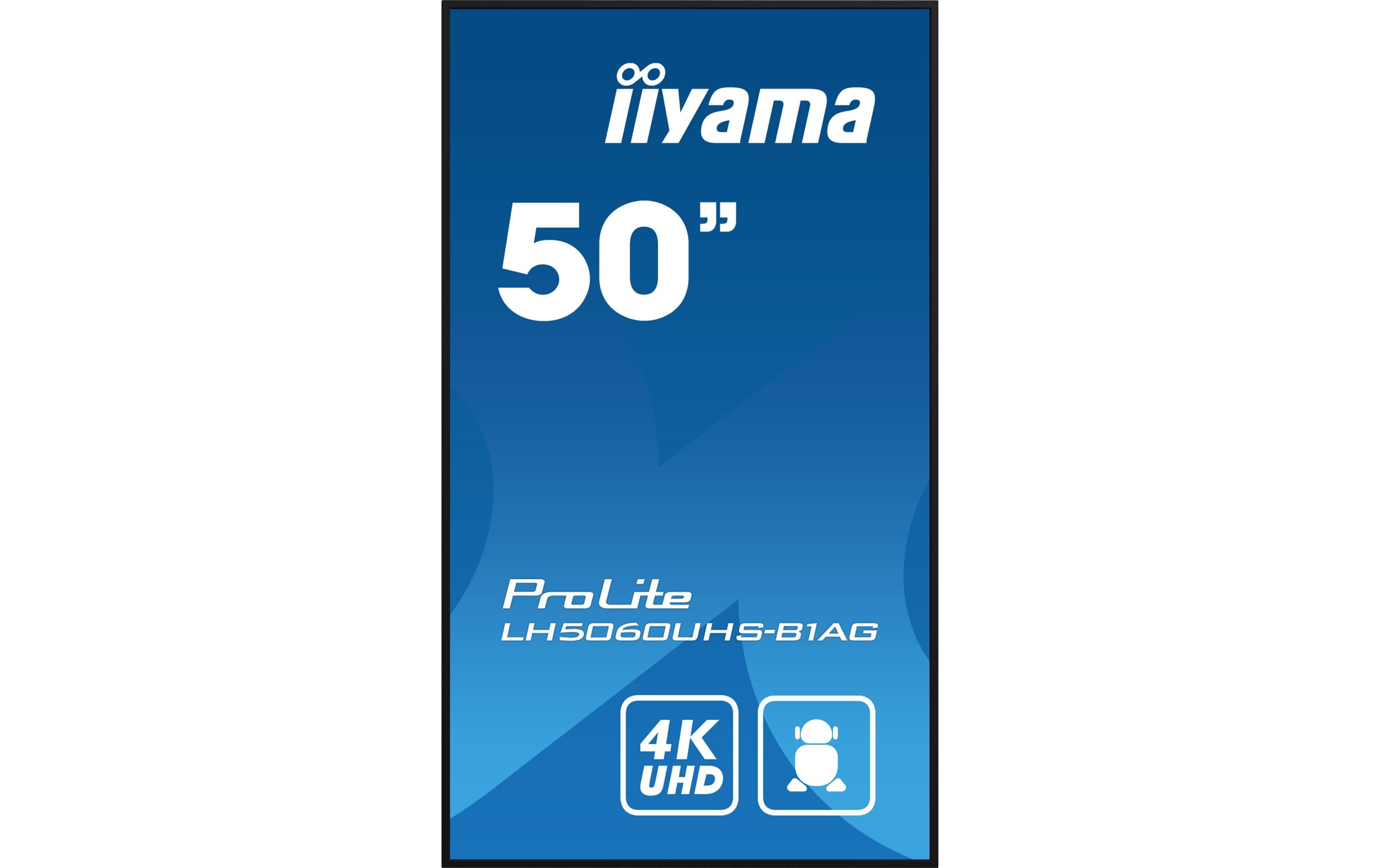 1906752_1 - Mediatech Iiyama LH5060UHS-B1AG 50, IPS, UHD, 500cd, Slim, Android