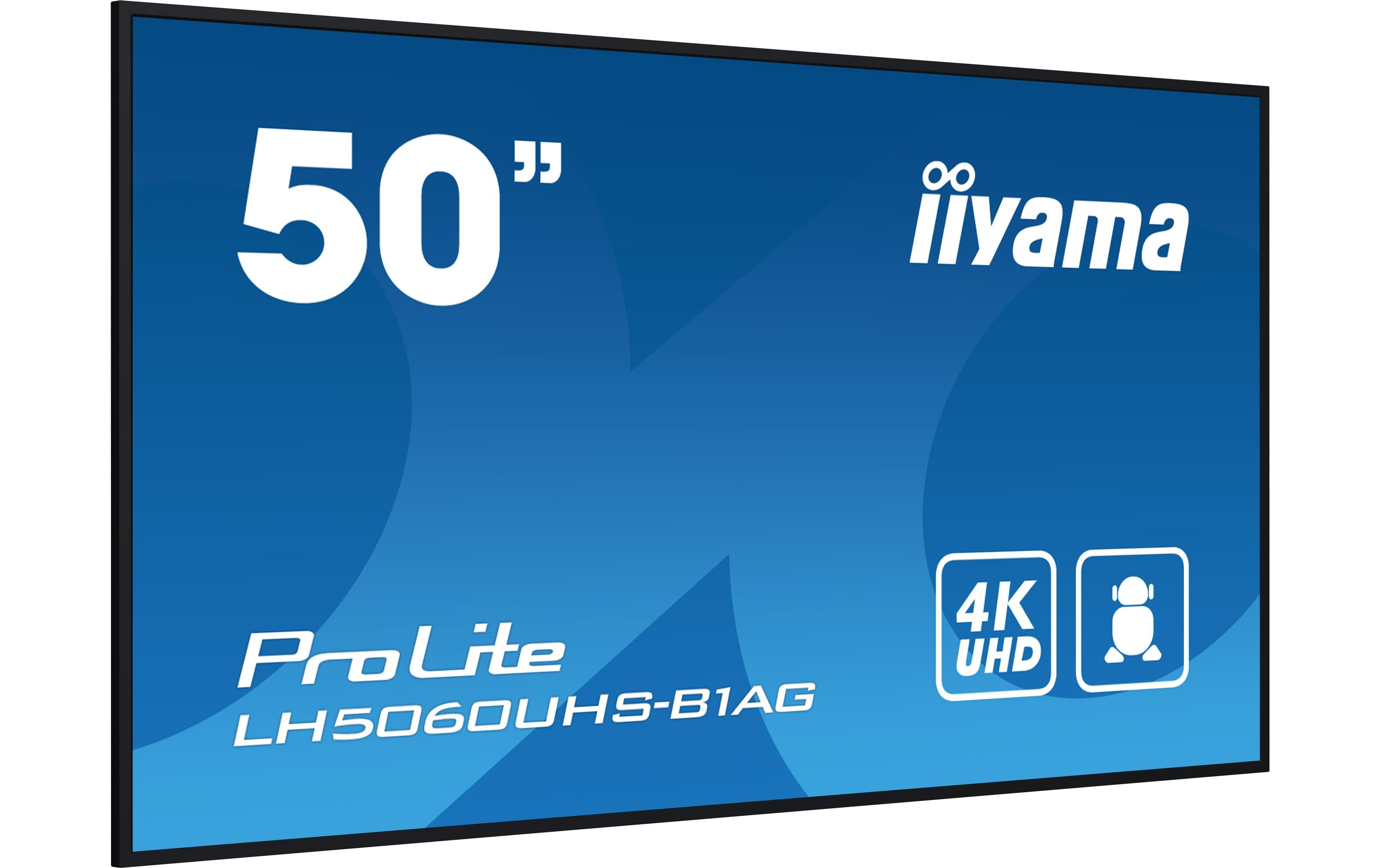 1906752_2 - Mediatech Iiyama LH5060UHS-B1AG 50, IPS, UHD, 500cd, Slim, Android