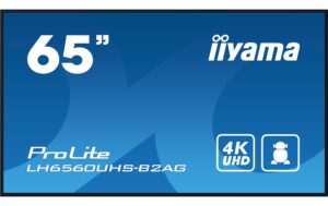 Iiyama LH6560UHS-B2AG 65, VA, UHD, 500cd, Slim, Android