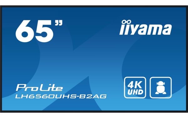 1906753 - Mediatech Iiyama LH6560UHS-B2AG 65, VA, UHD, 500cd, Slim, Android kaufen Schweiz | Mediatech.ch