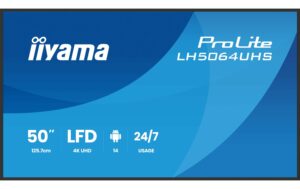 Iiyama LH5564UHS-B1AG 55, VA, UHD, 500cd, Android 14 kaufen Schweiz | Mediatech.ch