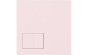 Rico Essentials Karte A5 Klappkarte Rosa, 50 Stück, 240 g/m²