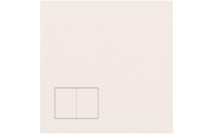 Rico Essentials Karte B6 Klappkarte Elfenbein, 50 Stück, 240 g/m²