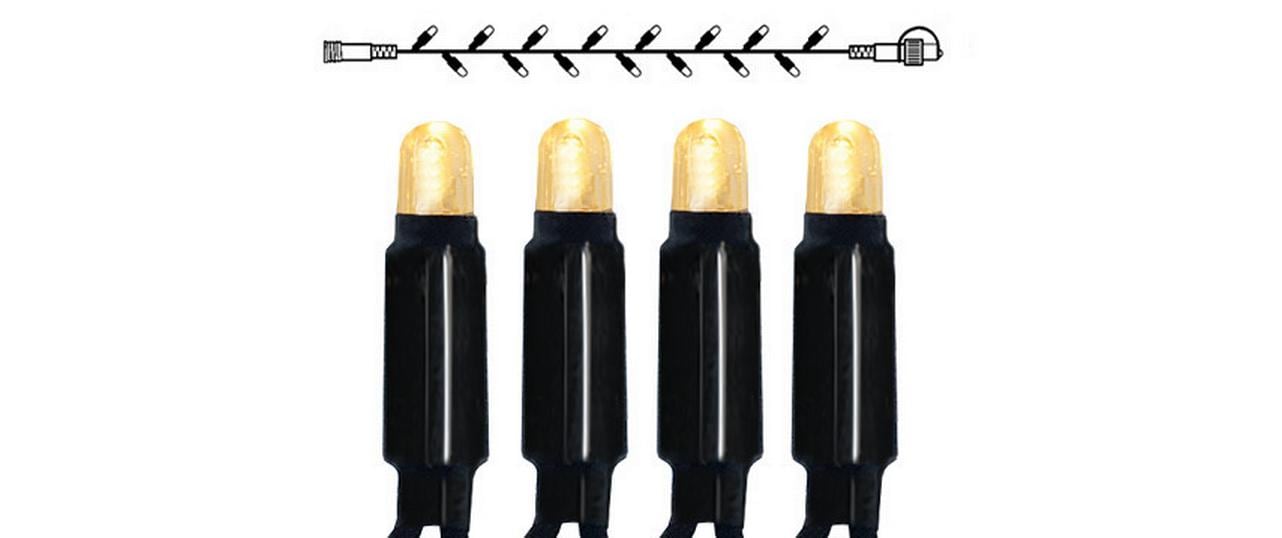 Star Trading System 24 Extra, Lichterkette, 500cm 49 LED warmweiss, Kabel schwarz kaufen | Mediatech.ch