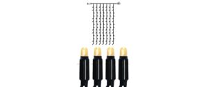System 24 Extra, Vorhang, 100x200cm 98 LED warmweiss, Kabel schwarz