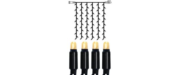 1907811 - Mediatech Star Trading System 24 Extra, Vorhang, 100x100cm 49 LED warmweiss, Kabel schwarz kaufen | Mediatech.ch