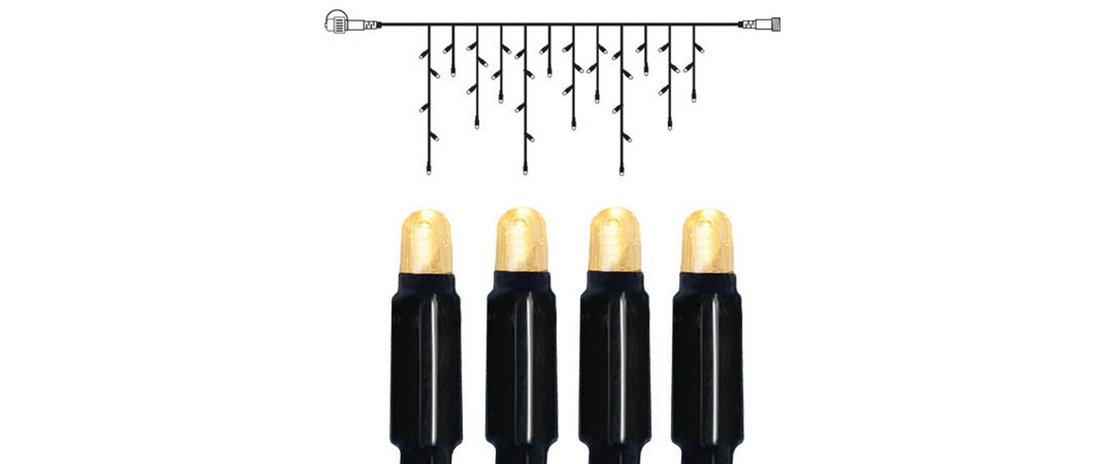 Star Trading System 24 Extra, Icicle, 150x70cm 42 LED warmweiss, Kabel schwarz kaufen | Mediatech.ch