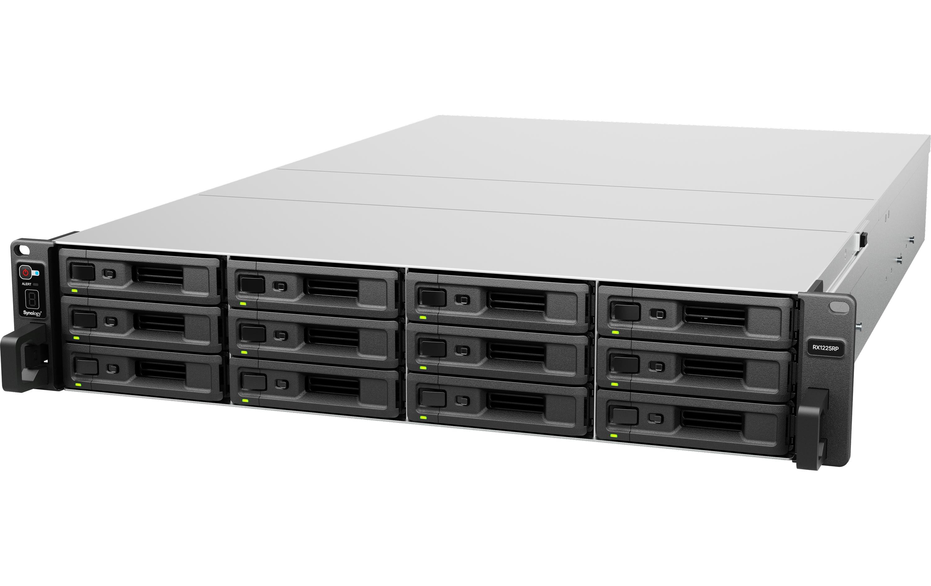 Synology Expansionseinheit RX1225RP 12-bay, Redundante Stromversorgung