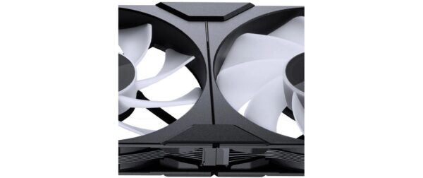 Gehäuselüfter M25 D-RGB REV 140 3er 140x140x25mm, 3er. Schwarz