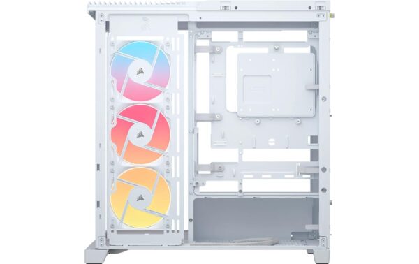 Corsair Midi Tower Frame 4500X Midi Weiss 4x 3.5, 2x 2.5, 2x USB-A, 1x USB-C