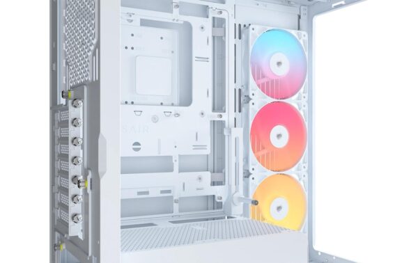 Corsair Midi Tower Frame 4500X Midi Weiss 4x 3.5, 2x 2.5, 2x USB-A, 1x USB-C