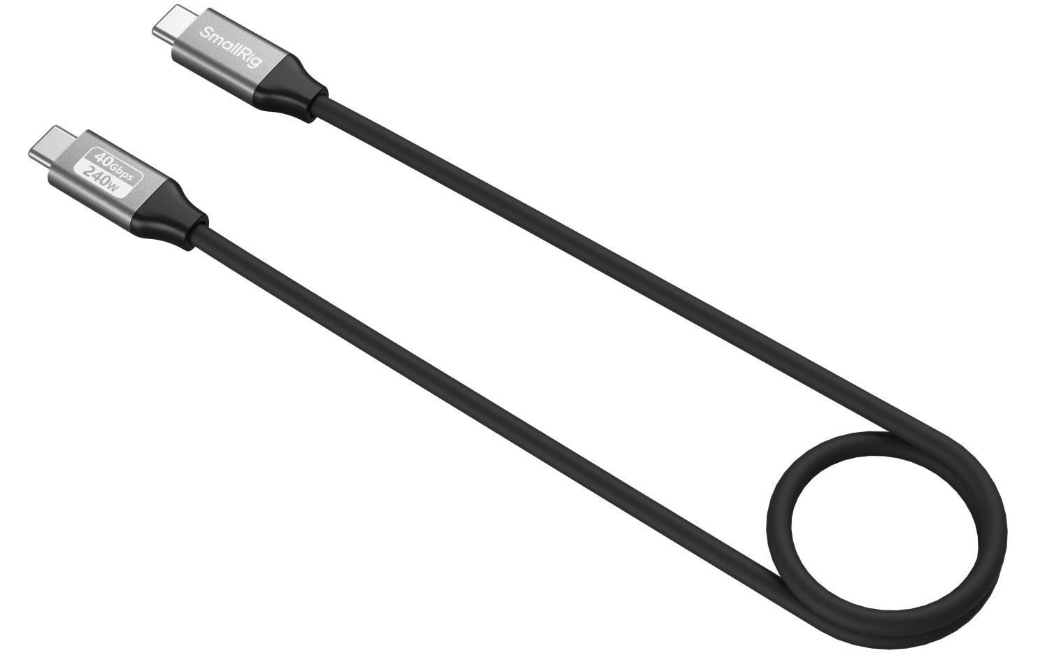 1909324 - Mediatech SmallRig USB-C Data Cable 60cm Straight (40Gbps + 240W + 8K) kaufen Schweiz | Mediatech.ch