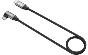 SmallRig USB-C Data Cable 60cm Straight to Angled (40Gbps + 240W + 8K)
